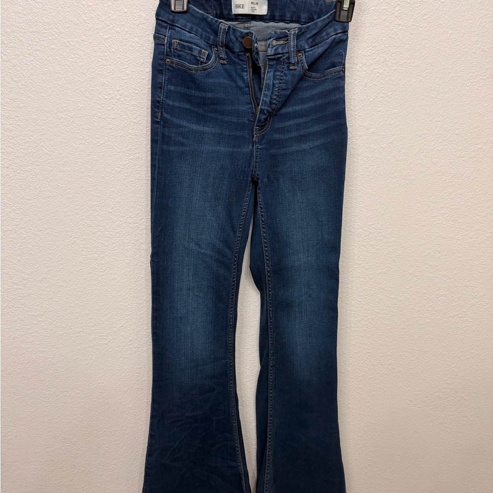 Women's BKE Billie Flare Blue Jeans